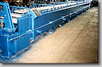 Mini orb rollforming machine.